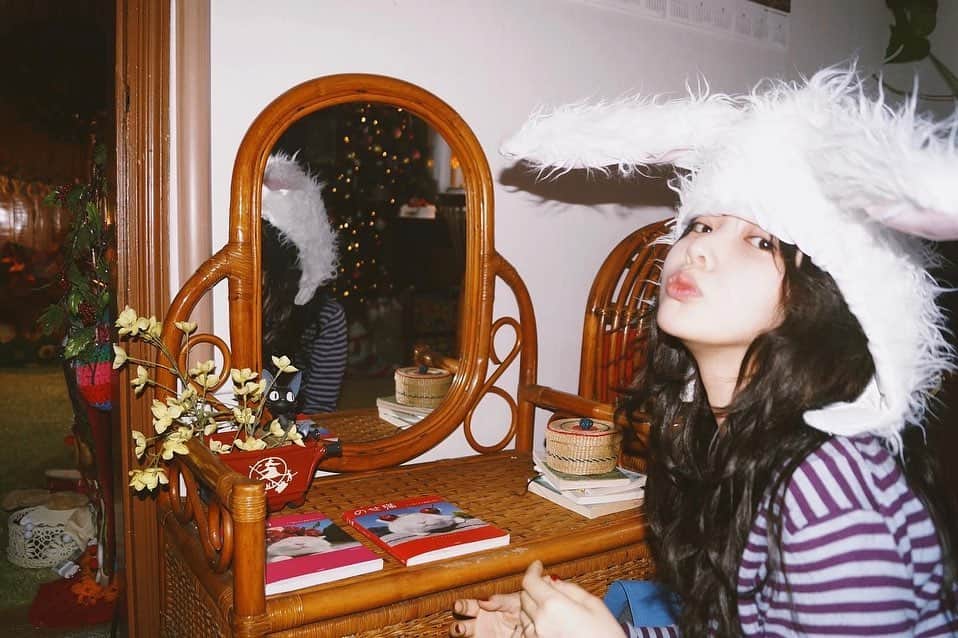 ソン・ファミンのインスタグラム：「Merry Christmas (ෆ ͒•∘̬• ͒)◞🎄」