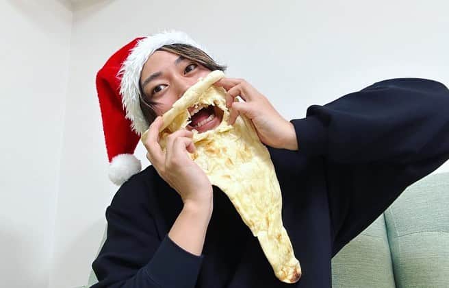 ないとーのインスタグラム：「メリークリスマス🎄 ナンタクロースより🎅」