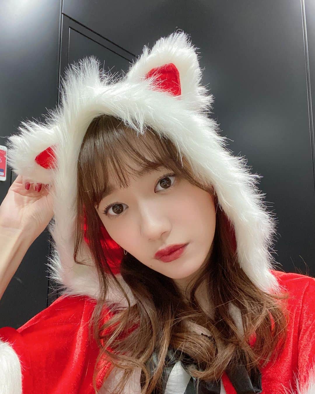 関根優那さんのインスタグラム写真 - (関根優那Instagram)「🎄🤶🎂 ⁡ ⁡ 素敵なクリスマスをっ！！！！！ 猫サンタより  #merrychristmas #🎄」12月24日 21時59分 - yuuna__sekine