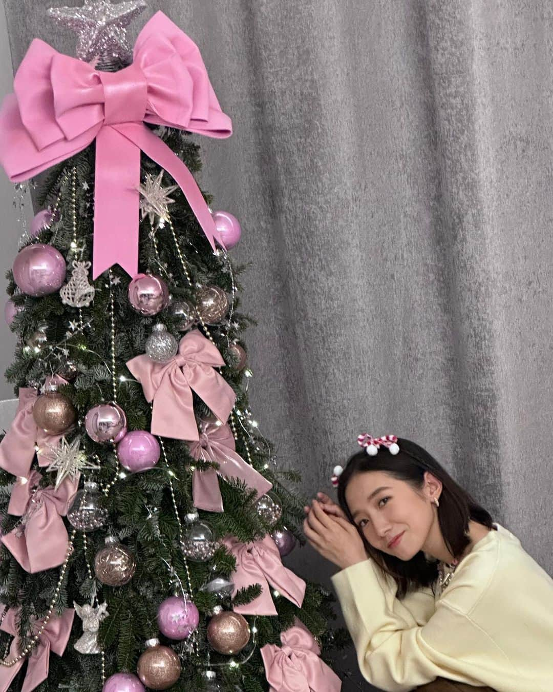 美岐のインスタグラム：「🎄🎀✨」