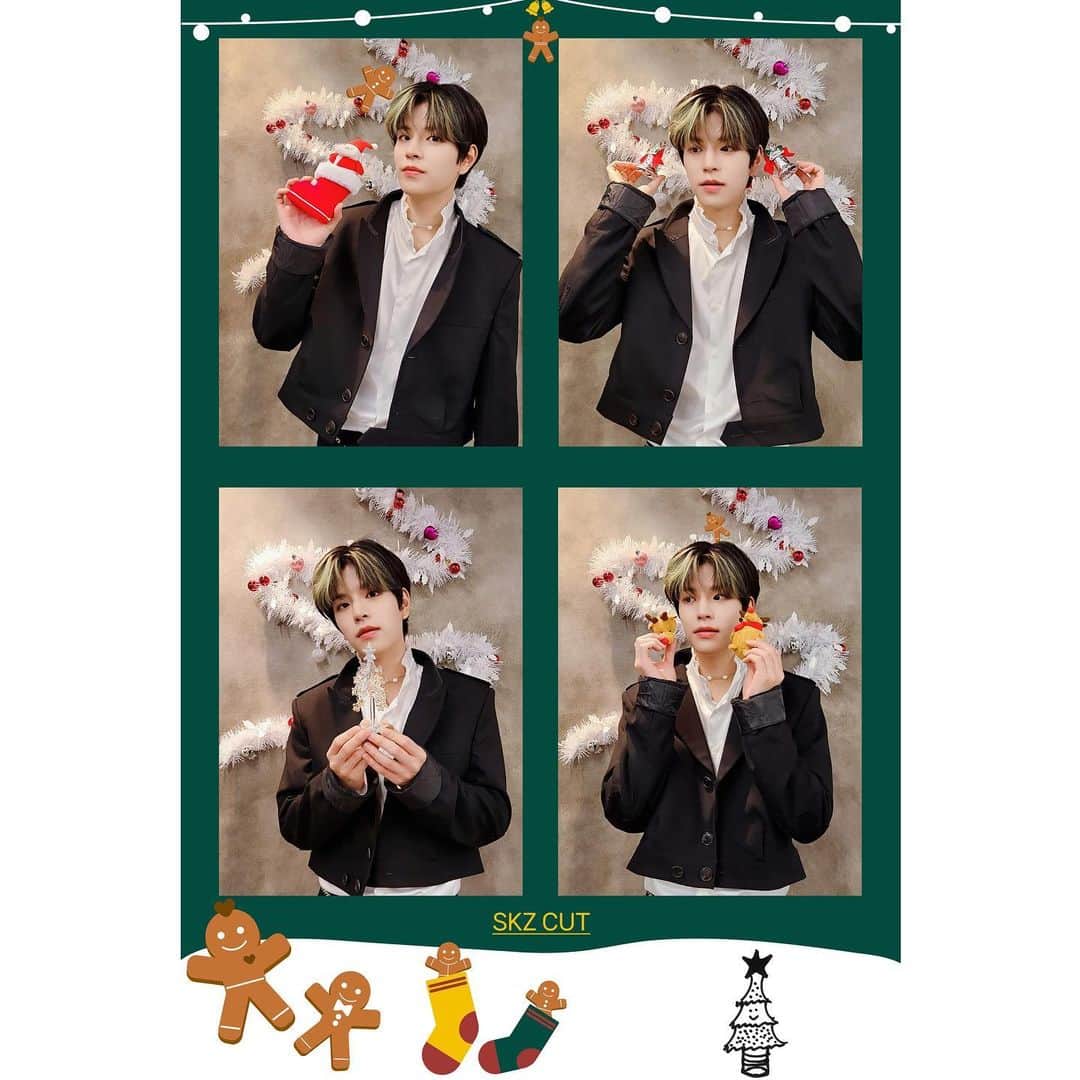 Stray Kidsさんのインスタグラム写真 - (Stray KidsInstagram)「STAYの(代理)サンタ、 スキズが戻ってきました❣  STAY！今年もスキズサンタとワクワクなクリスマスを過ごしましょう✨  甘く温かいクッキーとココアを準備してプレゼントを待っていてください🎄🎁  #StrayKids #スキズ #スンミン #Seungmin」12月25日 0時15分 - straykids_official_jp