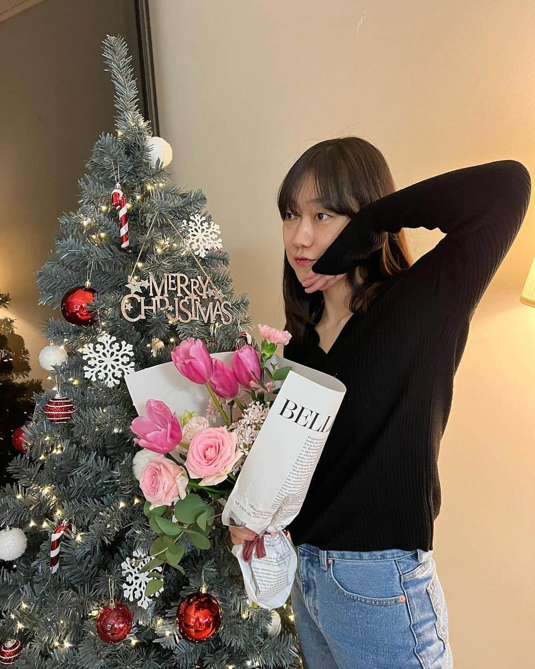 パク・ギョンヘさんのインスタグラム写真 - (パク・ギョンヘInstagram)「🎄❤️크리스마스트리❤️🎄」12月25日 12時44分 - wo_wa_eya