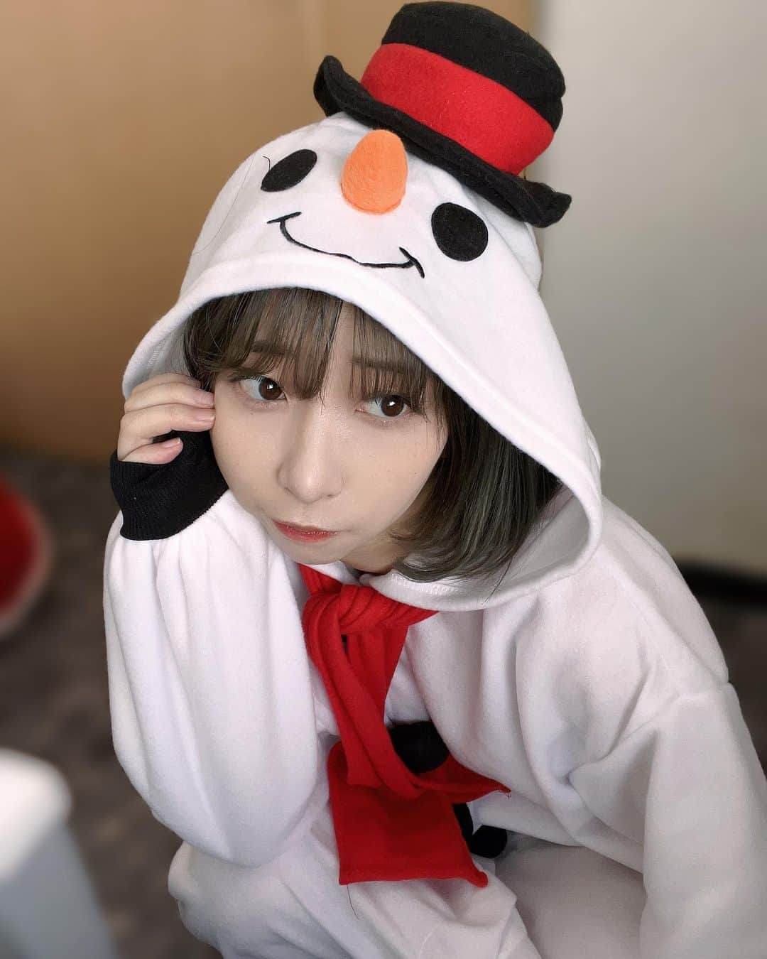 佐藤梨菜さんのインスタグラム写真 - (佐藤梨菜Instagram)「❄︎❄️⛄️❄️❄︎  °+Happy Merry Christmas+°」12月25日 13時04分 - _ri7_s2