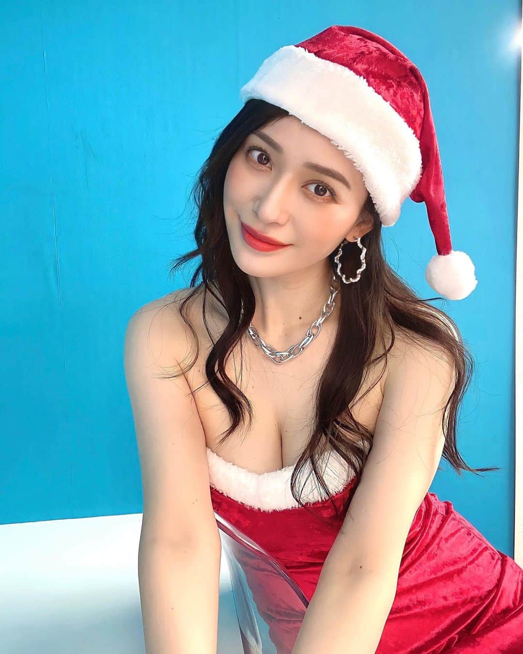 平塚千瑛のインスタグラム：「Merry Xmas 🎄⭐️ みんなにたくさんの人幸せが来ますように。」