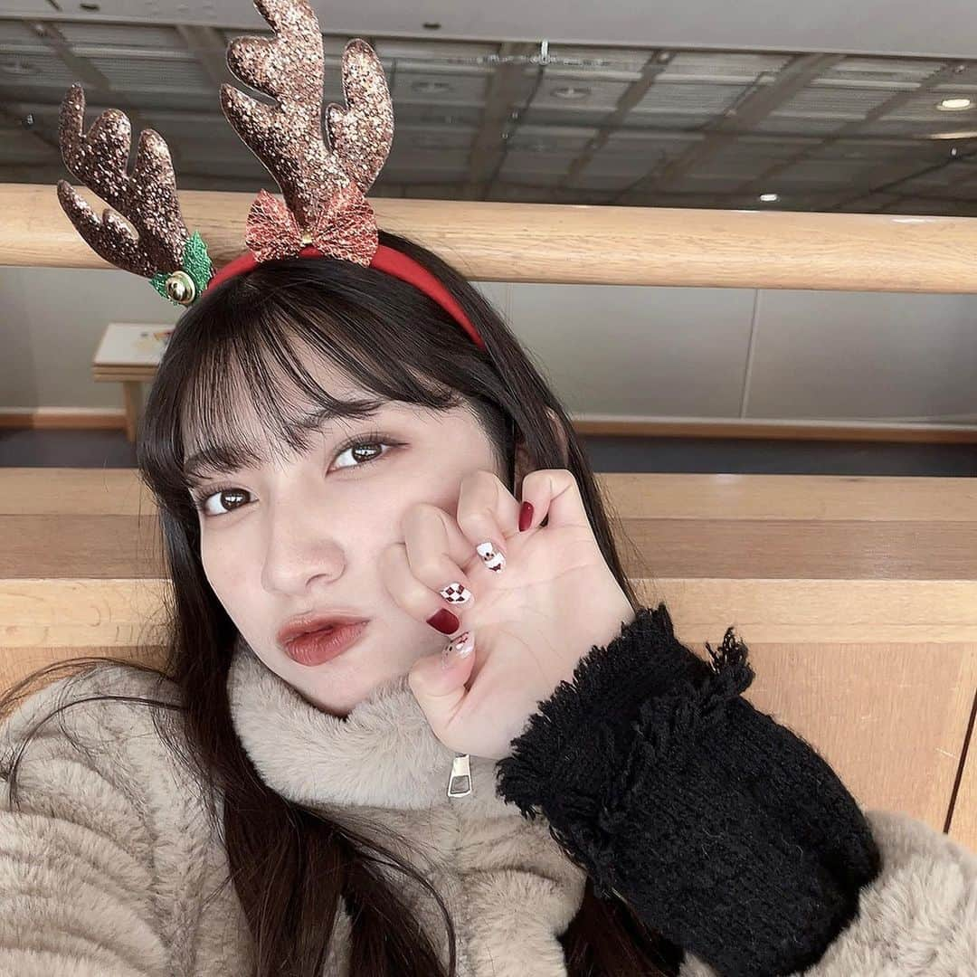 梶川愛美さんのインスタグラム写真 - (梶川愛美Instagram)「🦌~♡  #Merrychristmas2022 #merrychristmas🎄  #クリスマス #トナカイ #メリクリ #크리스마스」12月25日 21時45分 - kajikawa_manami