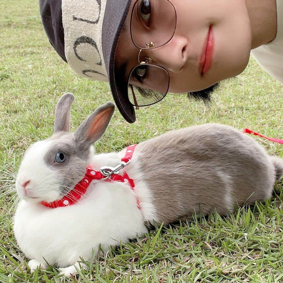 GUNOさんのインスタグラム写真 - (GUNOInstagram)「Merry Christmas 🎄🎁🎅🏻❤️  #merrychristmas  #rabbit  #rabbitchristmas  #daddy #兔兔  #wangjyunhao」12月25日 21時47分 - real_wangjyunhao0508