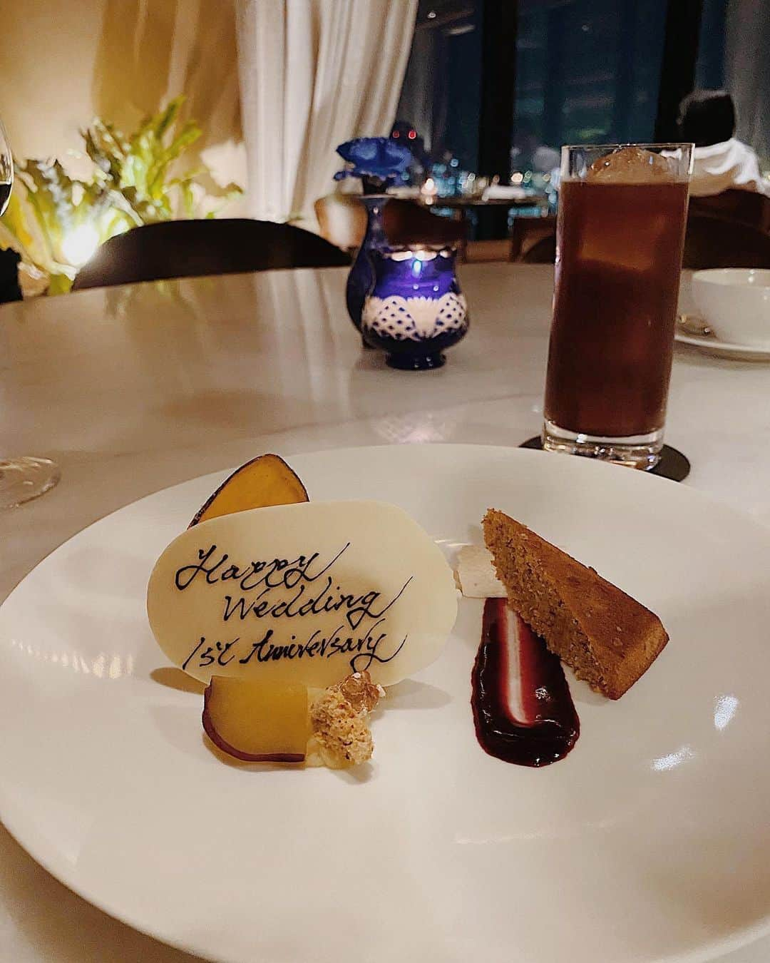 湯浅喬子さんのインスタグラム写真 - (湯浅喬子Instagram)「🍽✨  #happywedding  #1stanniversary」12月25日 22時18分 - kyorco