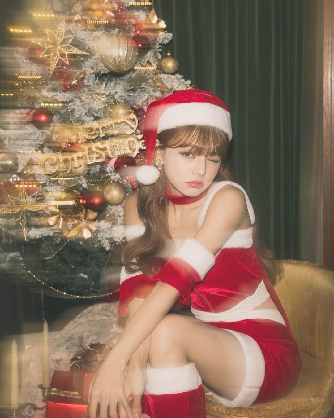 吉木千沙都（ちぃぽぽ）さんのインスタグラム写真 - (吉木千沙都（ちぃぽぽ）Instagram)「Merry Christmas🦌✨」12月25日 14時21分 - popochan318