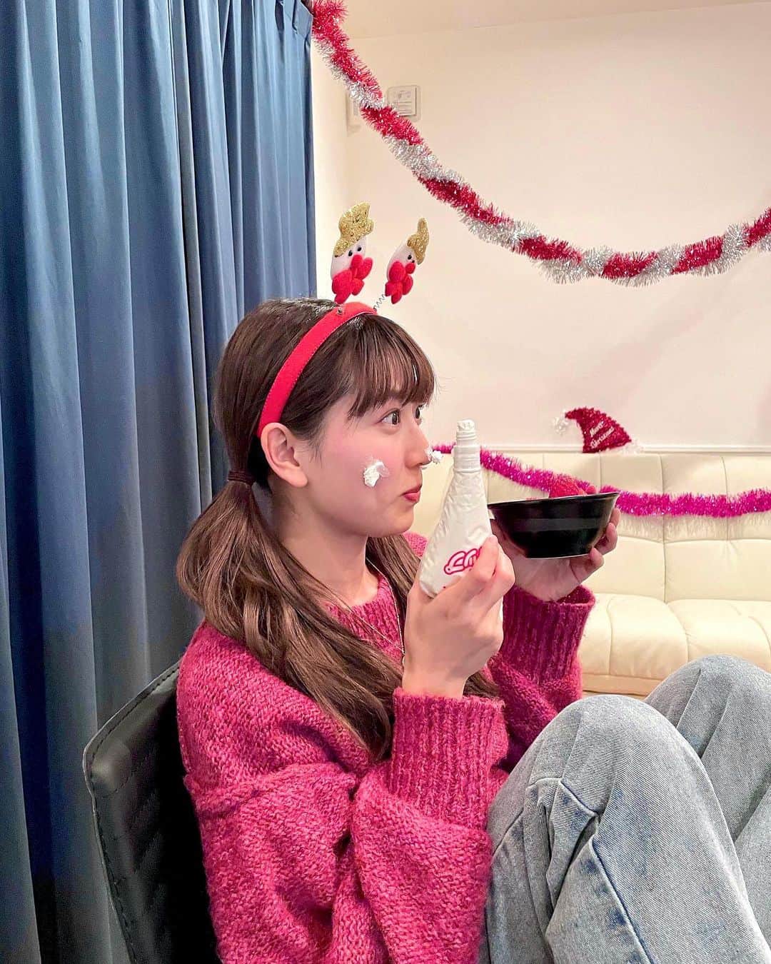 喜多乃愛さんのインスタグラム写真 - (喜多乃愛Instagram)「． Merry Christmas ❤️🎄🪄︎︎」12月25日 16時05分 - kitanoa_official