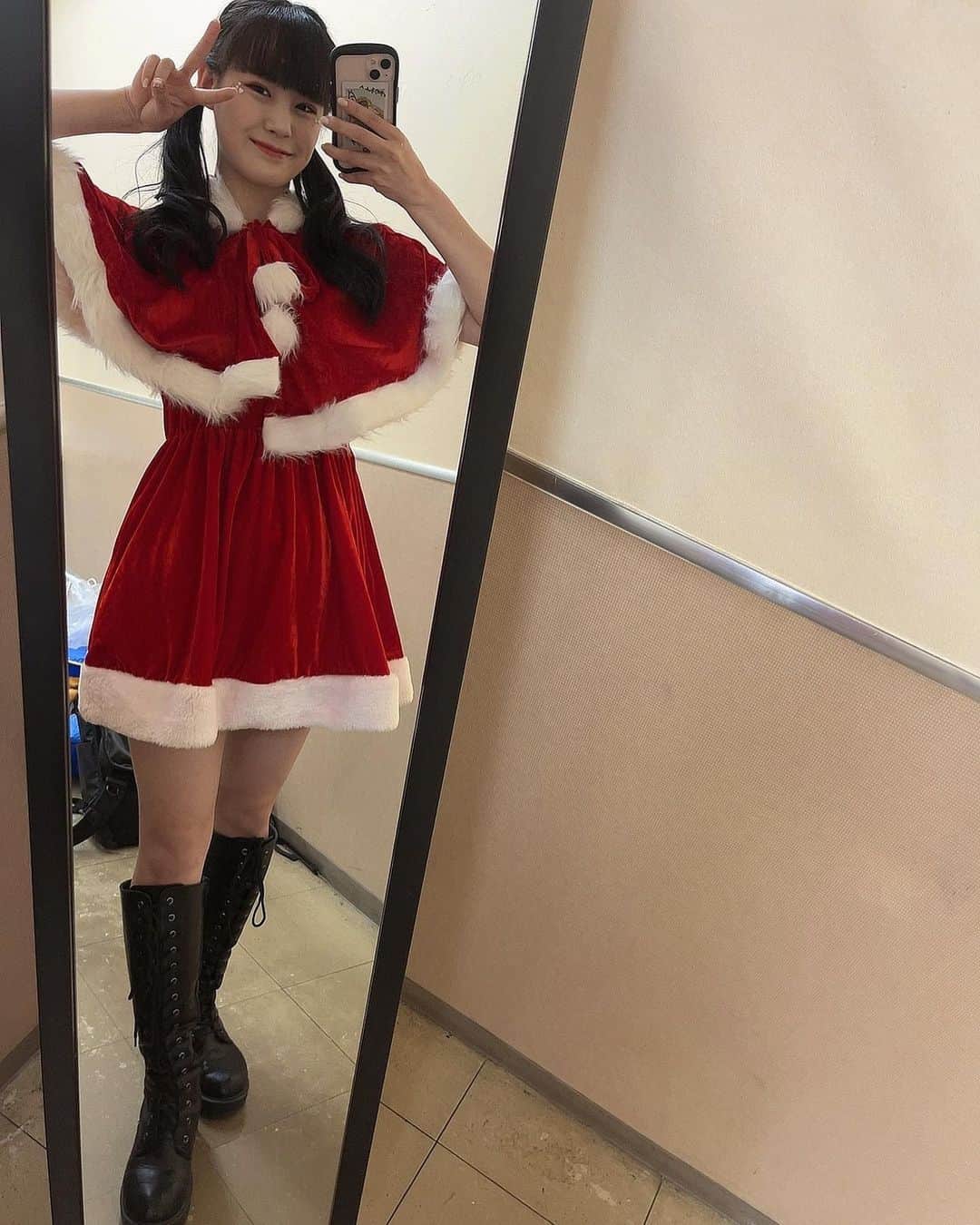 青柳佑芽さんのインスタグラム写真 - (青柳佑芽Instagram)「めりくり！  #クリスマス #アプガ #アイドル #ツインテール #01」12月25日 23時09分 - uugirl_new_yume