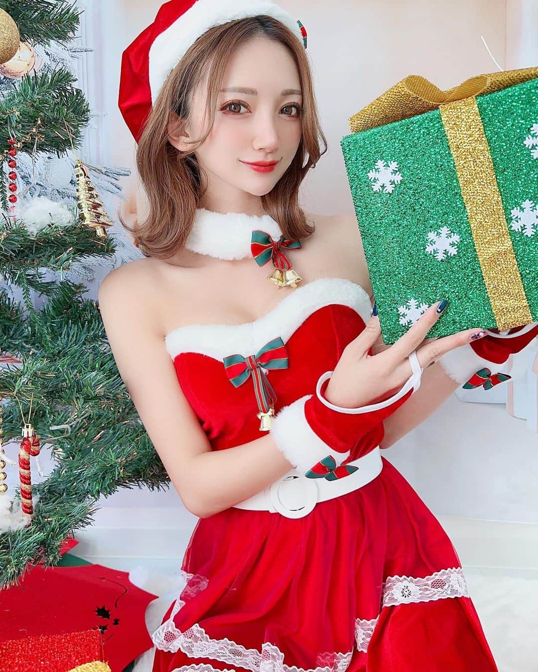 みほぽんさんのインスタグラム写真 - (みほぽんInstagram)「merry christmas🎅🎄💗 いいクリスマスになったかな??」12月25日 18時06分 - mhpn_i.insta