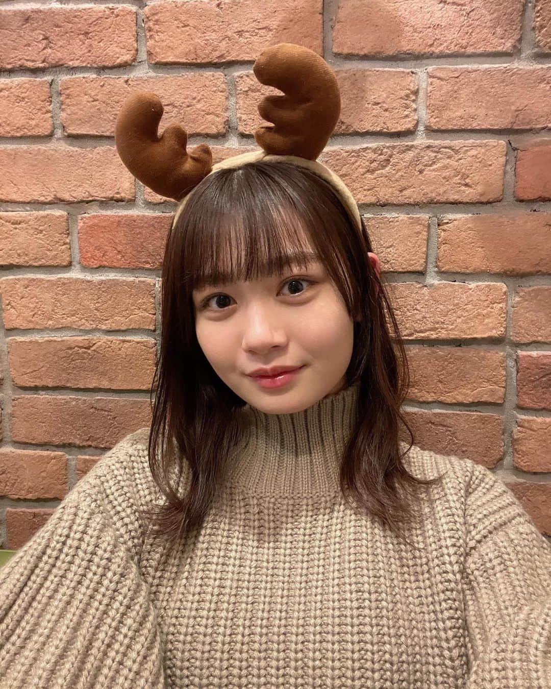 安村真奈さんのインスタグラム写真 - (安村真奈Instagram)「Merry Christmas🎄🎅🏻 今年はトナカイでした！♡」12月25日 21時01分 - yasumura_mana