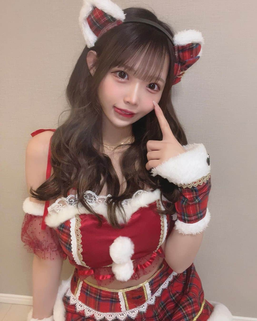 植村梓のインスタグラム：「あずサンタ🎅🤍」