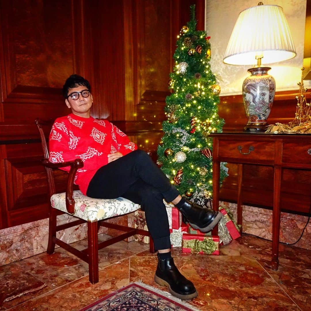 嵜本将光 のインスタグラム：「⁡ ⁡ Happy Merry Christmas🎄 ⁡ ⁡ #merrychristmas #Christmas #christmastree  #christmascode  #christmastime」