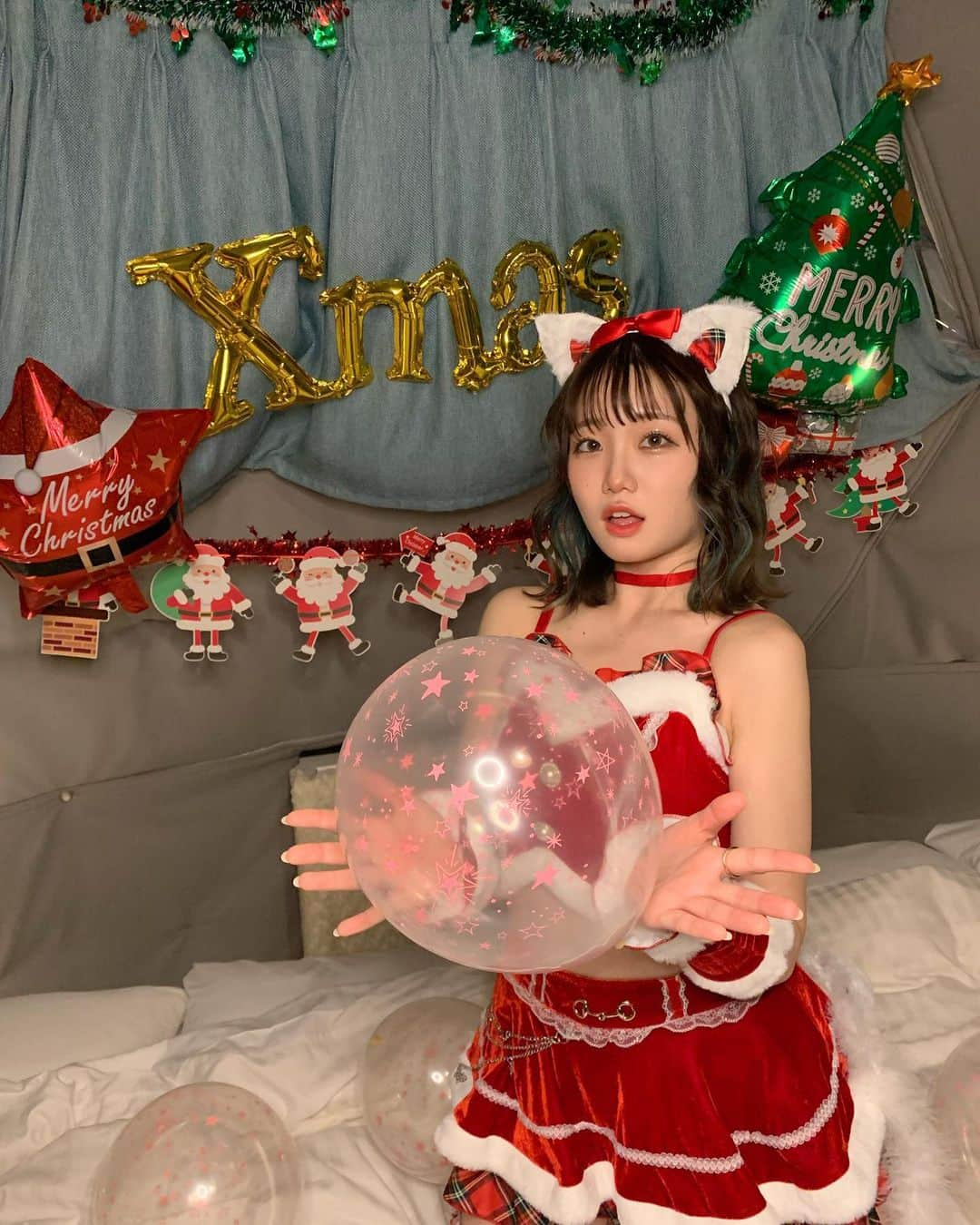 瀧澤彩夏さんのインスタグラム写真 - (瀧澤彩夏Instagram)「🎄Merry Christmas🎄 最高に楽しいクリスマスだったの  みんなどんなクリスマスを過ごしたのかな？👀  #christmas #merrychristmas #santaclaus #サンタ #クリスマス #サンタコス #クリスマスパーティー #アイドル #japan」12月25日 23時48分 - bono_murabito