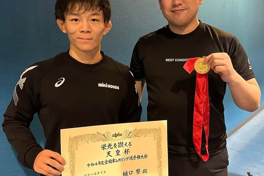 樋口黎さんのインスタグラム写真 - (樋口黎Instagram)「emperor cup 57 kg 1st. Thank you for all of you 2022 fin!」12月26日 9時42分 - reihiguchi0128