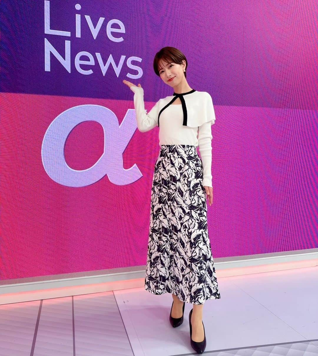 フジテレビ「THE NEWS α」のインスタグラム