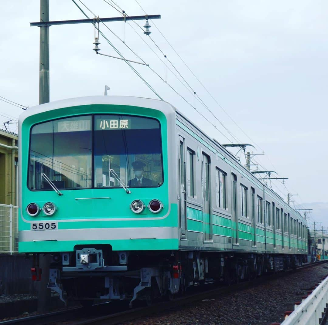 吉川正洋さんのインスタグラム写真 - (吉川正洋Instagram)「#おやすみトレイン  #伊豆箱根鉄道 #大雄山線 #ミントスペクタクルトレイン」12月26日 23時41分 - dhyoshikawa