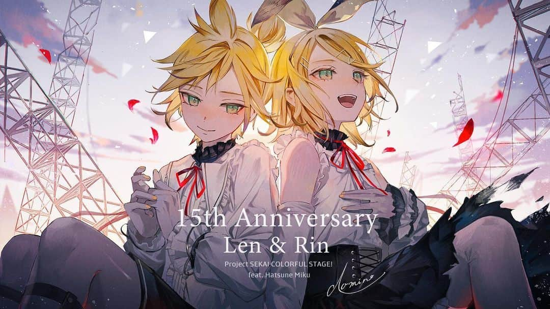 尾崎ドミノさんのインスタグラム写真 - (尾崎ドミノInstagram)「15th Anniversary　Len&Rin!!!!  プロジェクトセカイ カラフルステージ！ feat. 初音ミク  リンちゃんとレンくんのお誕生日イラスト描かせていただきました！  #kagaminelen #kagaminerin #vocaloid #projectsekai #プロセカ #鏡音リン ＃鏡音レン」12月27日 20時23分 - ozadomi