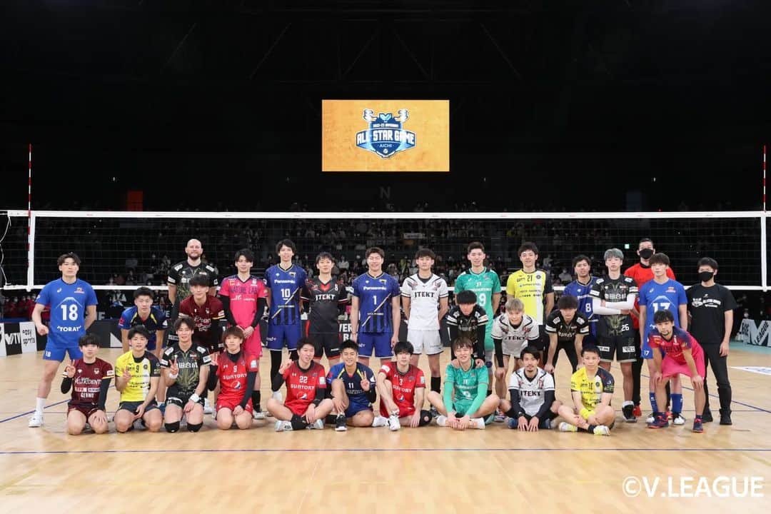 小野遥輝のインスタグラム：「. 2022.12.25 . V.LEAGUE ALL STAR GAME . 今年もオールスターに参加しました！ たくさんの投票ありがとうございました！ . Teamブイきちの皆さんありがとうございました！楽しかったです！！ メリークリスマスでした🎅」