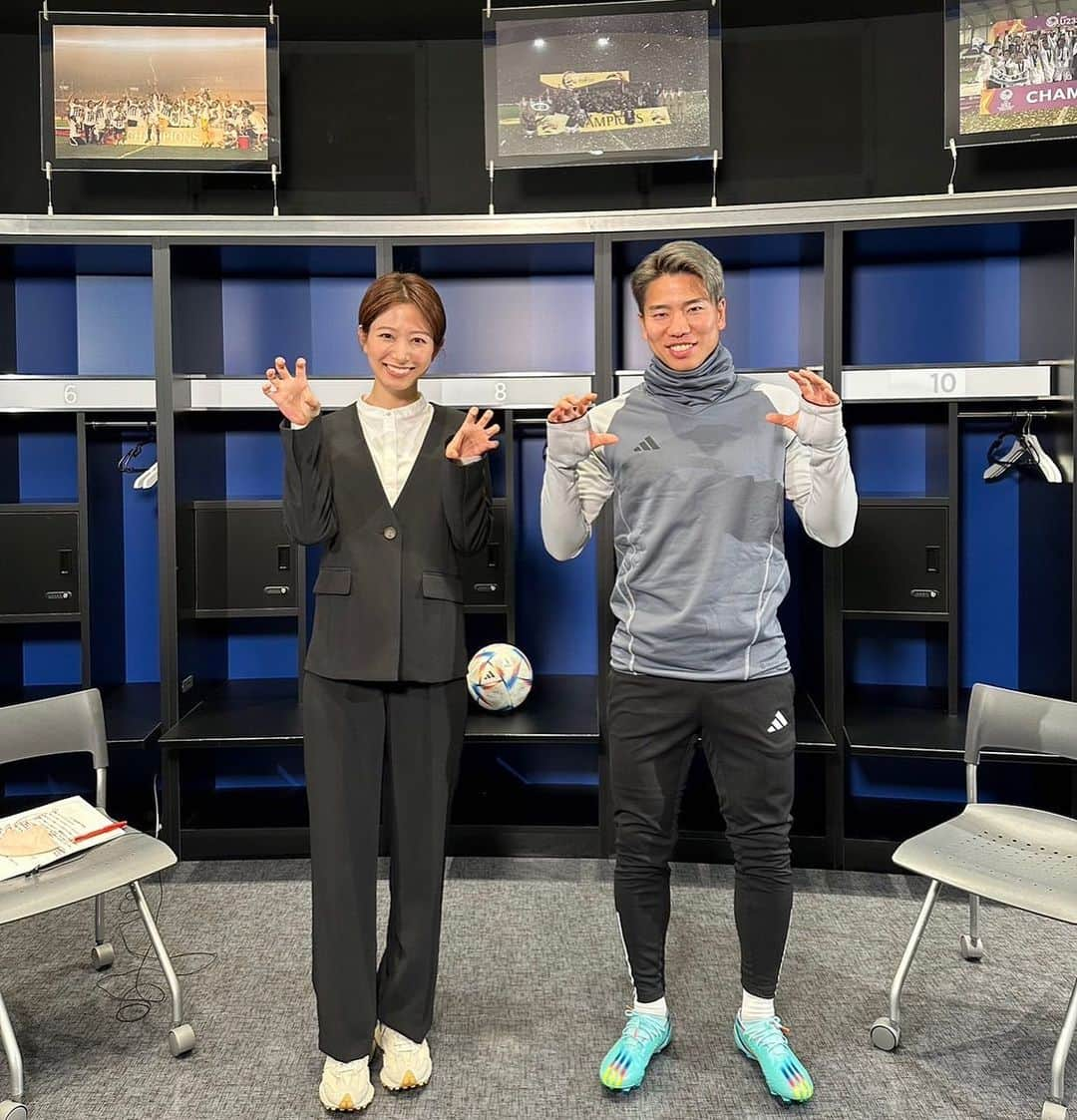 フジテレビ「THE NEWS α」さんのインスタグラム写真 - (フジテレビ「THE NEWS α」Instagram)「. サッカー日本代表、浅野選手にお話を伺いました！ 今夜のスポーツコーナーでお伝えします⚽️ ぜひご覧ください😊  #livenewsα #ライブニュースα #フジテレビ #fujitv #ニュース #三田友梨佳 #内田嶺衣奈 #今湊敬樹 #上中勇樹 #海老原優香 #松﨑涼佳」12月27日 17時33分 - news_alpha