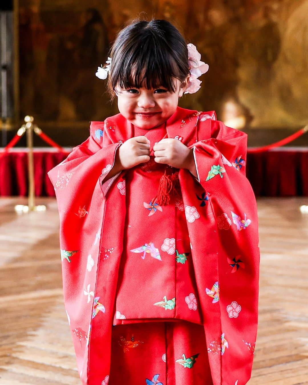 オナイウ阿道さんのインスタグラム写真 - (オナイウ阿道Instagram)「七五三👘❤️🫡  どれもいい写真だな〜 おめでとう㊗️ @paulsoulie9   #七五三 #着物」12月28日 6時48分 - onaiwu_ado