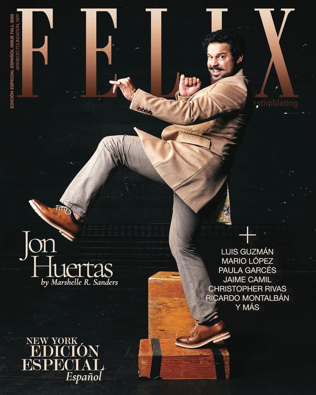 ジョン・ウエルタスのインスタグラム：「Check out the latest @FelixMagazine interview with #ThisIsUs star @JonHuertas! Get the inside scoop on what it was like to play Miguel, his life on set and more! #NBC #TVShow #actor #interview . . . Jon is our next cover star for @felixmagazine Español Special Edition New York Issue. The 2022 Fall Issue is available now on @magcloud. . . . Credits:  Jon Huertas: @jonhuertas Meagan Shuptar: Photographer  @meaganshuptar  Grooming:  @saraibeautyy of @bossomakeupbeverlyhills Features Editor/Creative/Lead Stylist: @cravisuals Christina Rosas Anastasiou Showroom Partner Regard Style House @regardstylehouse  Fashion Director: @ksstyleconsulting Katie Schuppler  Jessica George: Publisher & Founder @Jessicanhgeorge  Marshelle R. Sanders: Writer @mtheebartender Associate Editor: Katie Mikesell Sarah Vargo: Copy Editor @stargolove  Photo Editor: Brianna Kish @briannalk007 .  .  . All net proceeds from @felixmagazine advertisement sales benefiting @apareciofoundation and girls’ education. . . . #Latinos #Hollywood #Spanish #Espanol #SpecialEdition #GivingBack #Charity #Fashion #FelixMagazine #Inspiration #Storytelling #MagCloud #AparecioFoundation #Education #FelixMag #FallIssue #FelixCharitableLife #thoroughlystimulating」