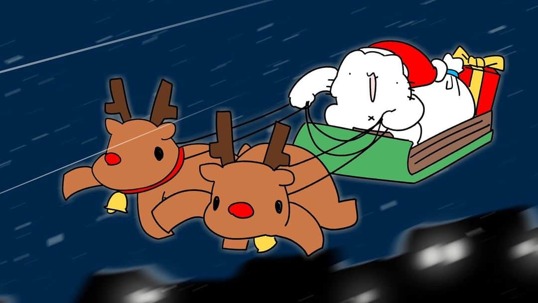 からめるのインスタグラム：「メリークリスマス！ #からめる #illustration #anime #merrychristmas #christmas #summervacation」