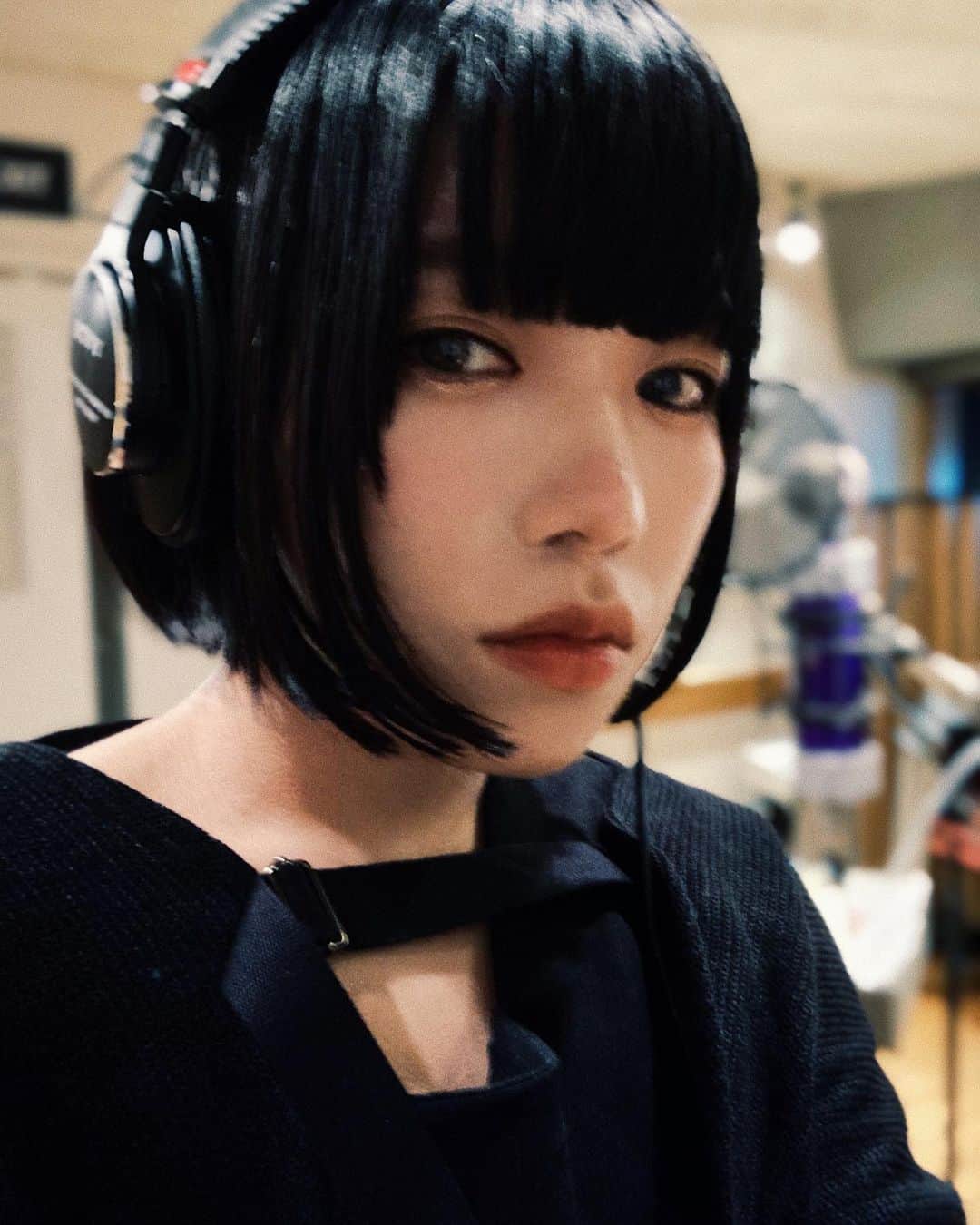 のインスタグラム：「Last recording of the year. I’m always be with you! Thank you for your support as always.」