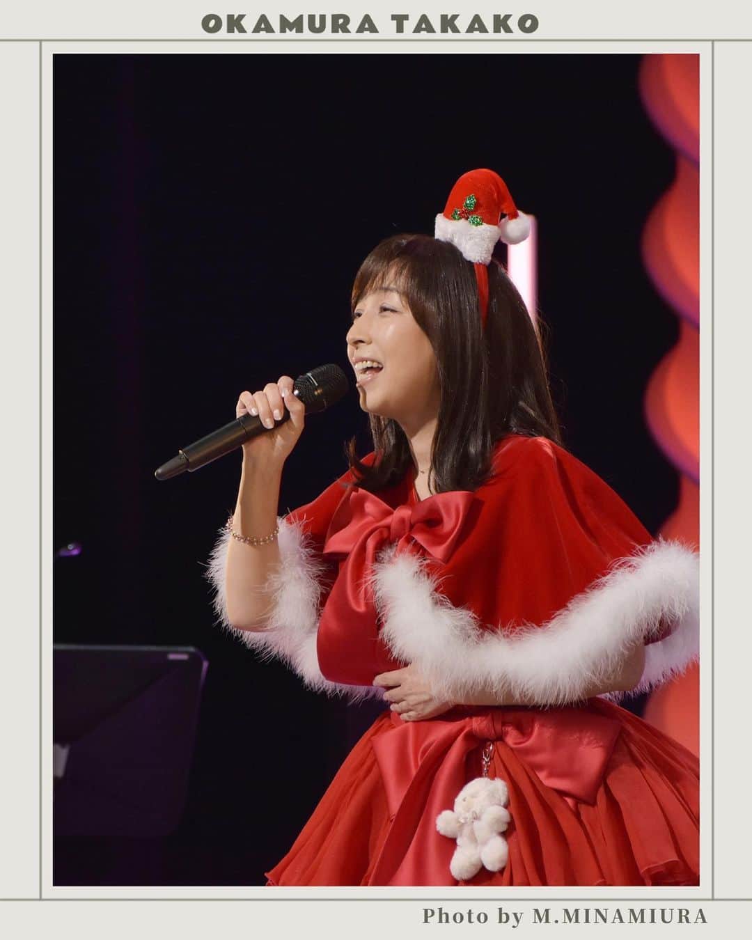 岡村孝子のインスタグラム：「クリスマスピクニックも無事終了し、今年も残りわずかとなりました。  クリスマスピクニックで大好評だったサンタの衣装をちょっと紹介😃かわいいクマちゃんも一緒です❤️ 続きは次回の会報誌で！  どうぞ良いお年をお迎えください😌  ※次回の会報誌冬号は2月上旬発送に変更になりました。  スタッフ  #岡村孝子」