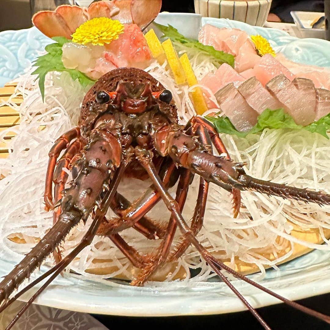 永井花奈のインスタグラム：「えびちゃん︎💕︎  顔よく見ると可愛い😆」