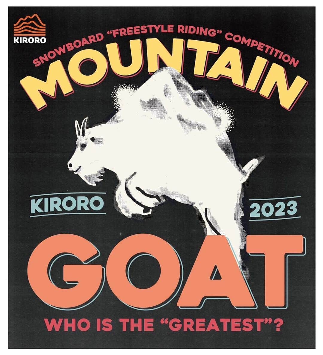 中井孝治さんのインスタグラム写真 - (中井孝治Instagram)「2/12  長年やりたいと思っていた事の一つ、フリースタイルフリーライディングなパウダーイベント “Mountain GOAT”を開催する事になりました🔥  場所はrjamでもお世話になっている キロロスノーワールド　@kirororesort  のパウダーライド🏔  パウダーライドはキロロスノーワールドにある未圧雪のエキスパート(上級者専用)コースです。  そのパウダーライドの地形を活かして、僕らライダーがもしこのコースにフリースタイルなジャンプやセクションを作るならって感じで、その時のコースコンディションを見ながらセクションを作っていきます。そのコースをみんなに滑ってセッションのような大会を楽しんでもらえたらと思ってます🔥  クラスは二つに分かれています。  普段はジャッジをしていない滑り手のプロライダーがジャッジをしますので、スタイルや流れ重視になると思います。  とにかく楽しんでほしいので予選はジャム方式にしました🔥  パウダーを楽しんで滑れる人はだれでも参加可能です🔥  もちろんライダーも参加可能です。  18歳以下はヘルメット着用義務、それ以外の方にも強く推奨しています。  ビーコン、プローブ、シャベルは必要ないです。  傷害保険には必ず各自加入をお願いします。  お問い合わせは　@sapporoexperiencebase 藤本までお願いします。  僕は大会ヘッドジャッジをします。  MC は　@invariantcode   そのほかジャッジをしてもらうライダーや僕らはエキシビジョンとして滑ります  ここまでは情報解禁しておきます😁✌️  大会の詳しい詳細はプロフィールからご確認お願いします。  地形に合わせながらかっこいいターンで流れてきたり、ライダーが作るジャンプを飛んでスタイル出しまくってアピールしたり、なんでもありです🔥  皆さんの参加是非お待ちしております😁」12月29日 23時32分 - takaharunakai