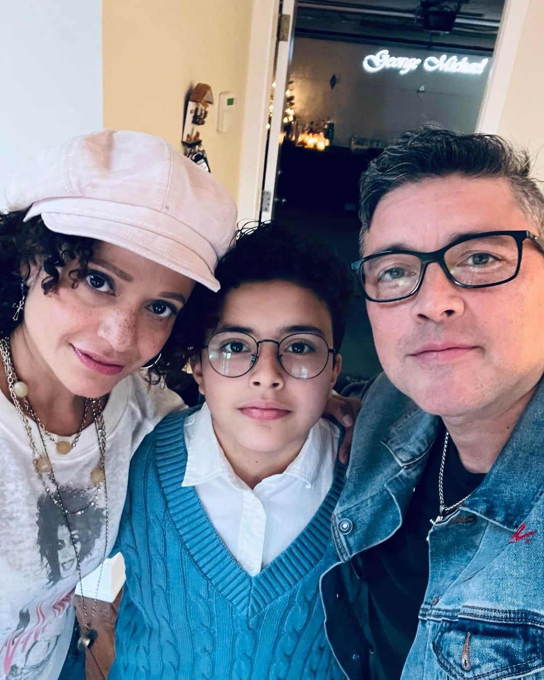 のインスタグラム：「Fifth Annual George Michael Listening Party was epic. Thanks to all who attended. YOU made it so!  Those who missed: see you next year! #missthejacksons✊🏽🕺🏽♥️」