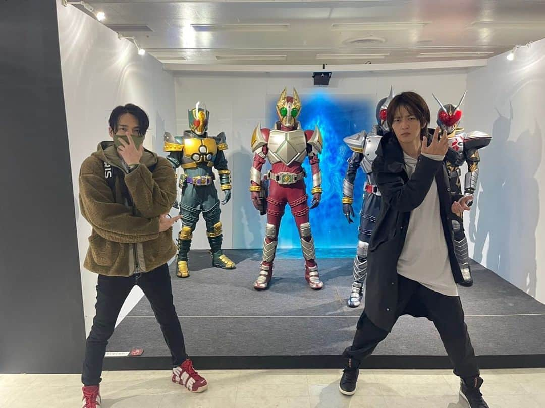 椿隆之さんのインスタグラム写真 - (椿隆之Instagram)「おはようございます！　  #THE仮面ライダー展　#仮面ライダー剣 #kamenrider」12月30日 11時03分 - kibatsu3