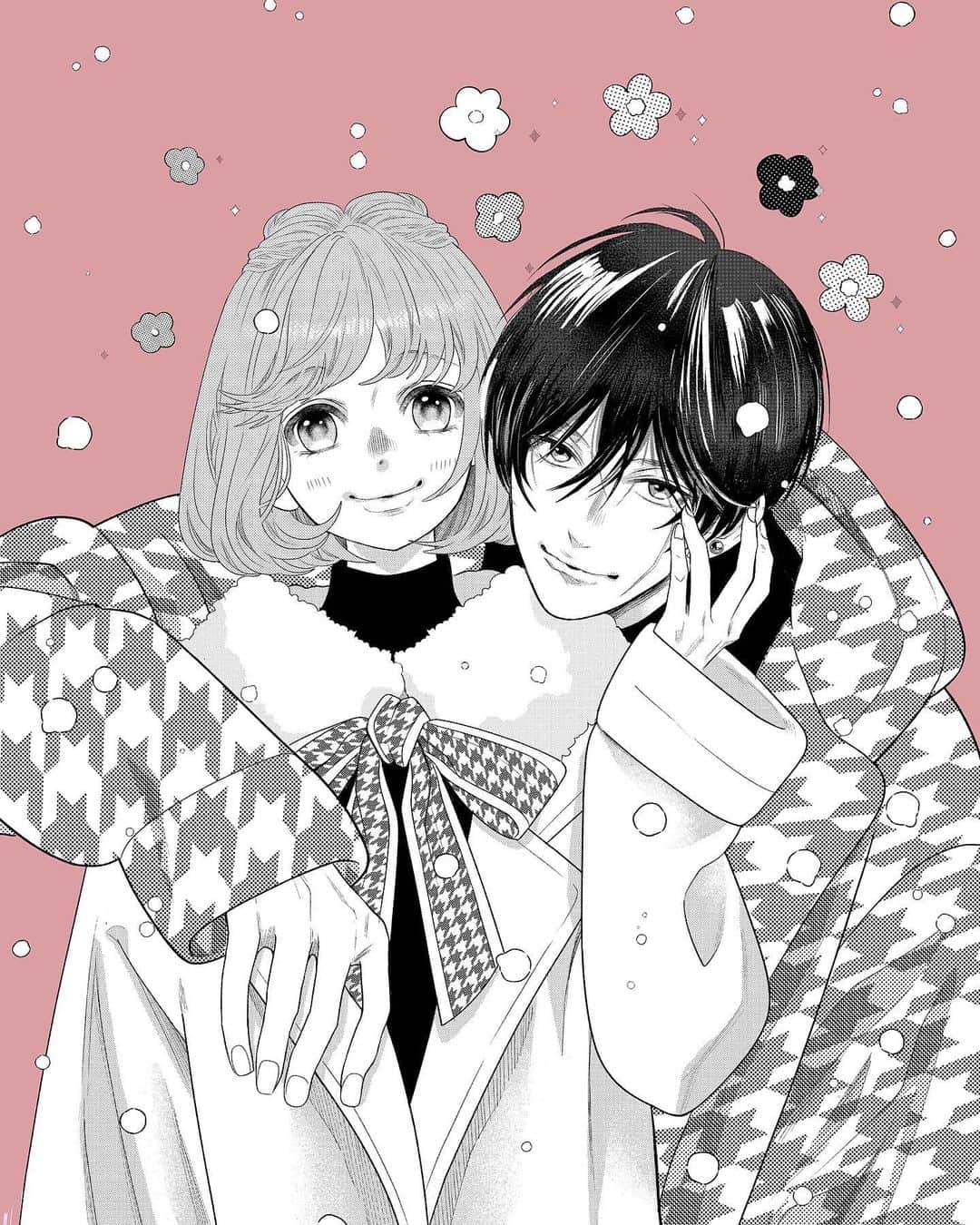 のインスタグラム：「今年も大変お世話になりました。 みなさんのおかげで楽しく描かせていただいています。メッセージ本当に励みになっております。 麗央の髪せっかく描き慣れてきたところだったので少し寂しいですが黒髪も良く見えるようにがんばります〜 来年もよろしくお願いします😊」
