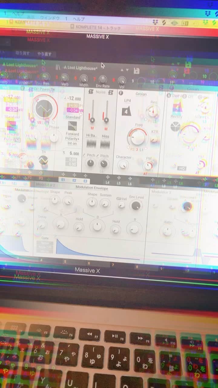 Kenta Koieのインスタグラム：「There’s so many inspirational sounds in ‘KOMPLETE 14’. It helped me a lot when I’m struggling with song writing!  Massive thanks to @nativeinstruments and @soichiono_jp」