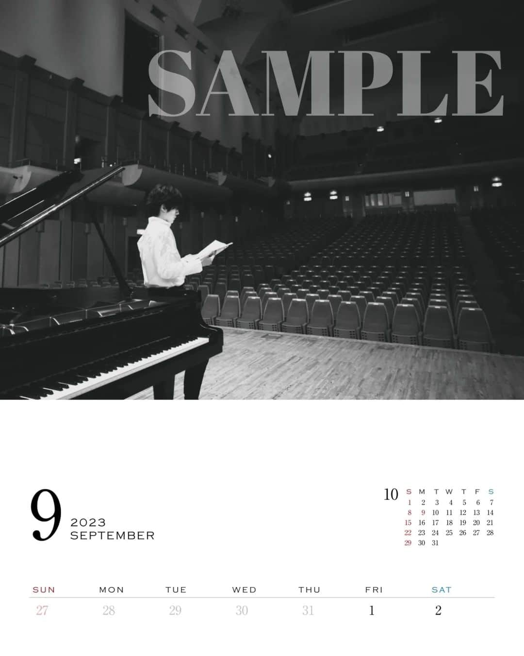 大井健さんのインスタグラム写真 - (大井健Instagram)「2022年も残り2日。⁡ ⁡2023年も、皆様にとって素敵な１年になりますように。⁡ ⁡⁡ ⁡カレンダー、残り5冊だそうです。⁡ ⁡来年のお供にぜひよろしくお願いします(*^^*)⁡⁡ ⁡⁡ ⁡プロフィールからご予約できます。 ⁡⁡ ⁡ #大井健  #piano  #calendar  #2023」12月30日 18時23分 - takeshioi_pf