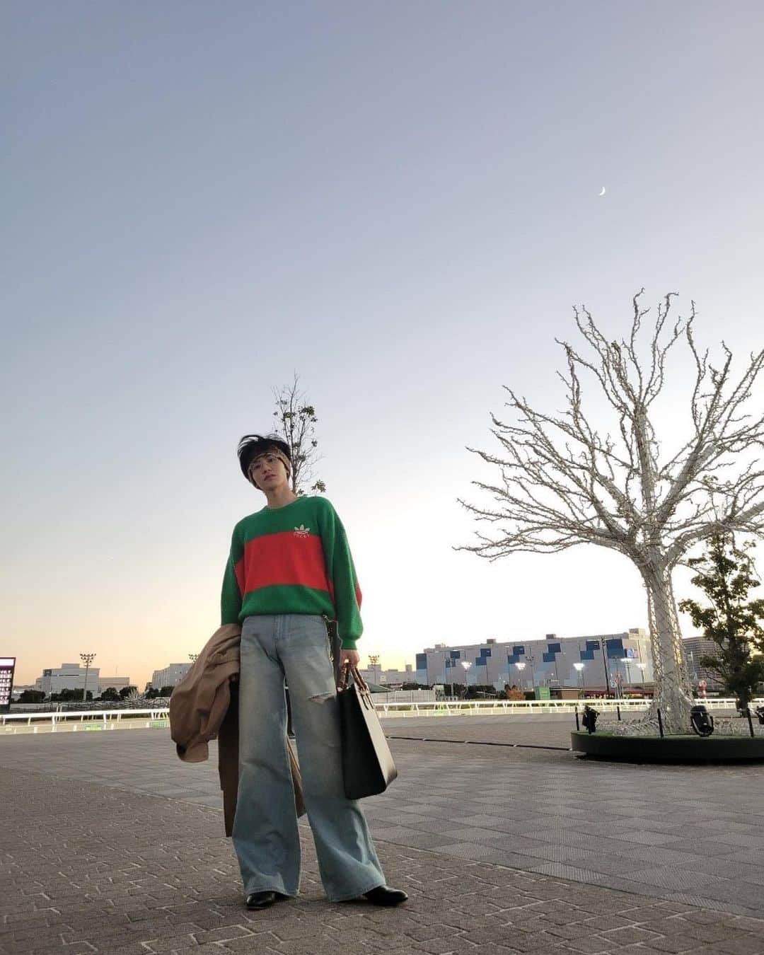 志尊淳のインスタグラム：「しふく。  @gucci」