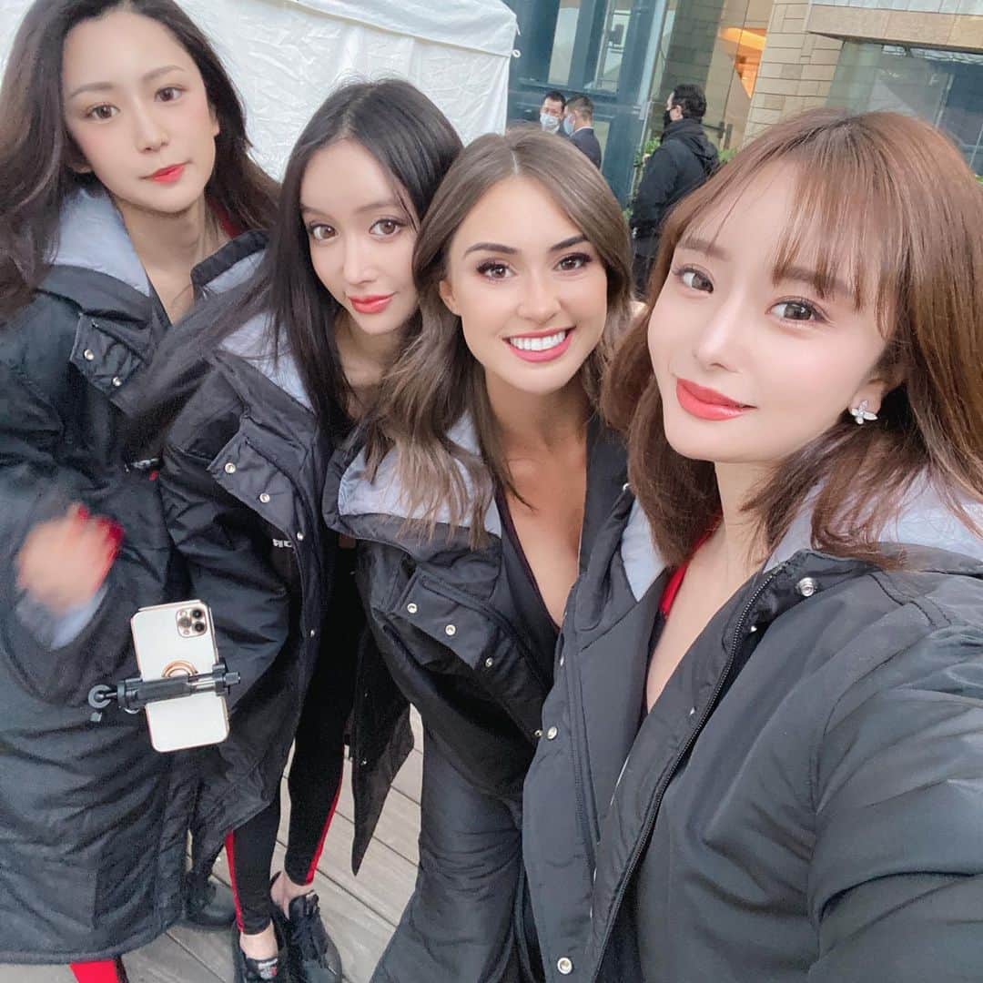 西垣梓のインスタグラム：「#Bellator #Rizin #beautiful ring girls #fun」