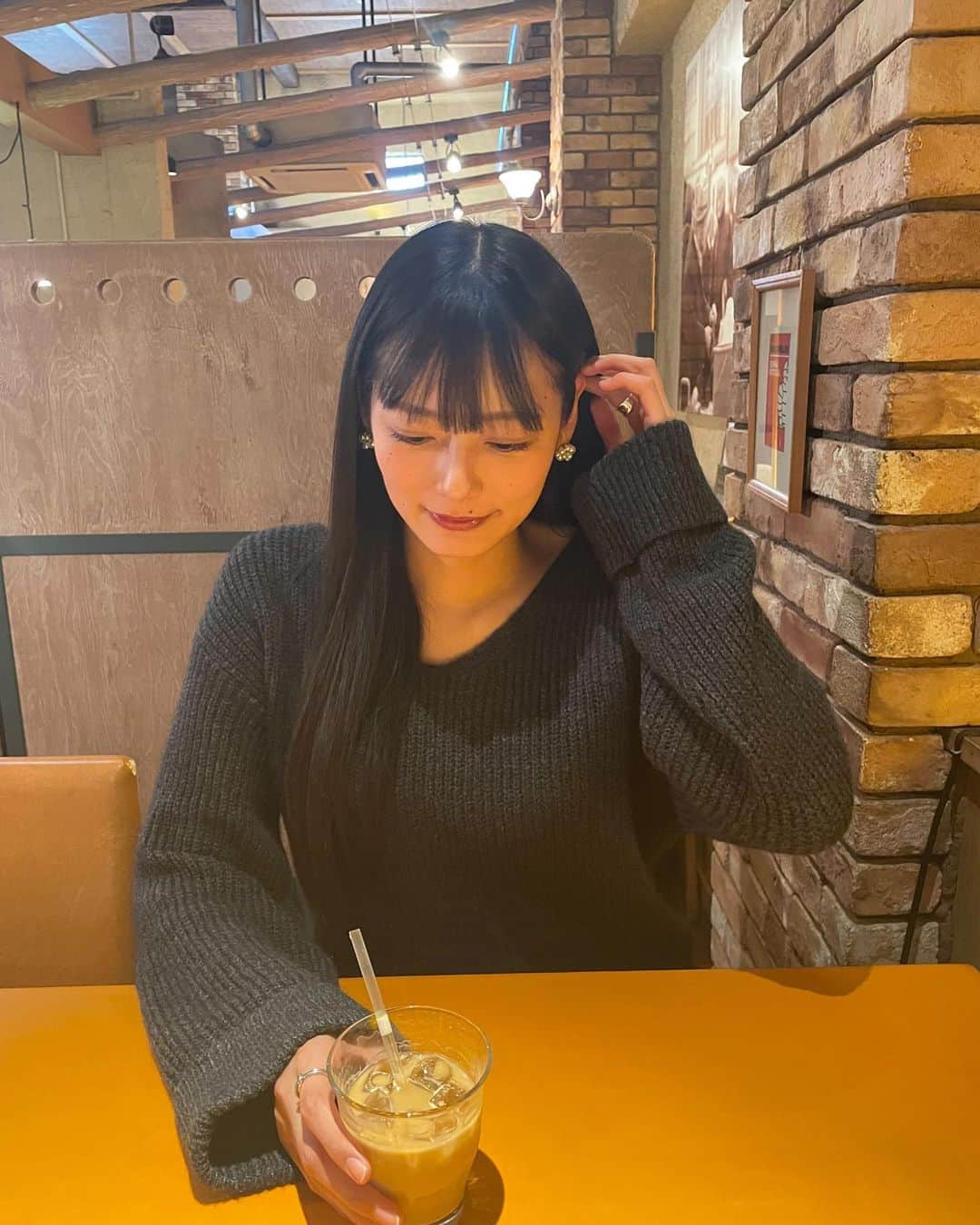 藤井美希のインスタグラム：「. 小さい頃からよく行ってたおみせで親友のお誕生日した🫶 あえてうれしい🫶」