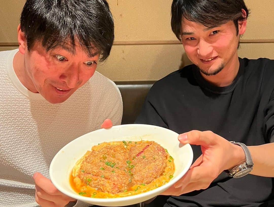 中村勝さんのインスタグラム写真 - (中村勝Instagram)「🥩🍽 #ごちそうさまでした #鍵谷陽平  #高梨裕稔  #田中豊樹 #新垣勇人」1月29日 11時47分 - masa__nakamura