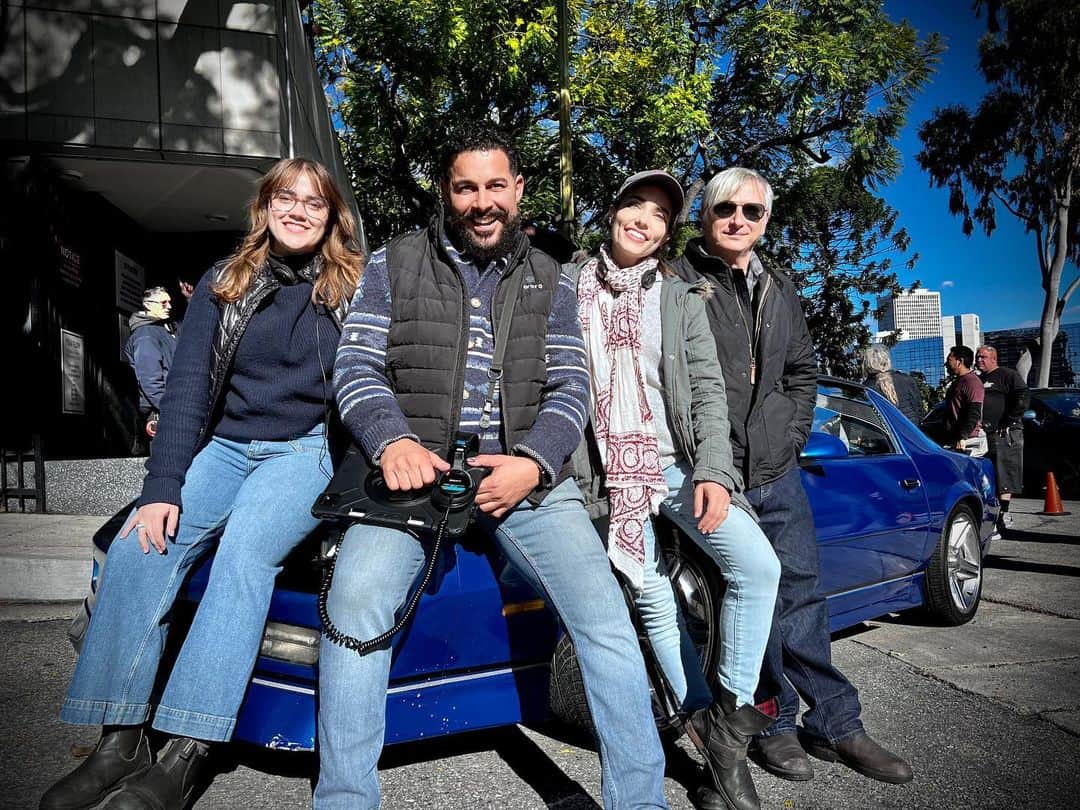 ジョン・ウエルタスのインスタグラム：「Had the pleasure of directing another @therookieabc ep and would be remiss es if I didn’t plug the star of the episode…that #camaroirocz we’re sitting on! Ahhhhh the memories. And also gots ta mention the incredible writers, @carolinebible & @glen_mazzara ! And the #official #shadow @alixangelis - Tune in 2nite to see a new episode btw (not mine) at 8 PST on @abcnetwork」