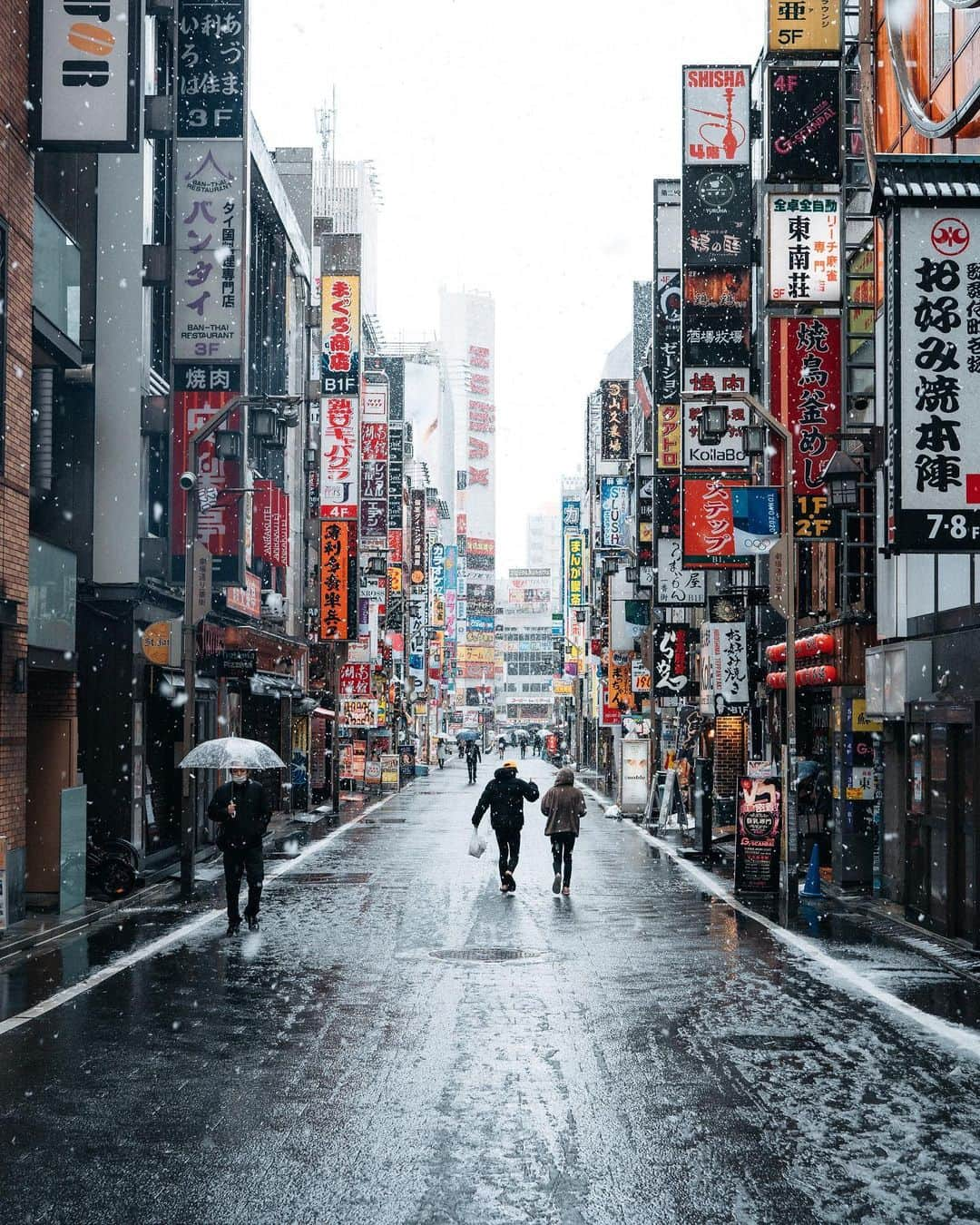 山口功貴さんのインスタグラム写真 - (山口功貴Instagram)「The time it snowed in Tokyo despite being spring🌨️」1月25日 10時34分 - kohki