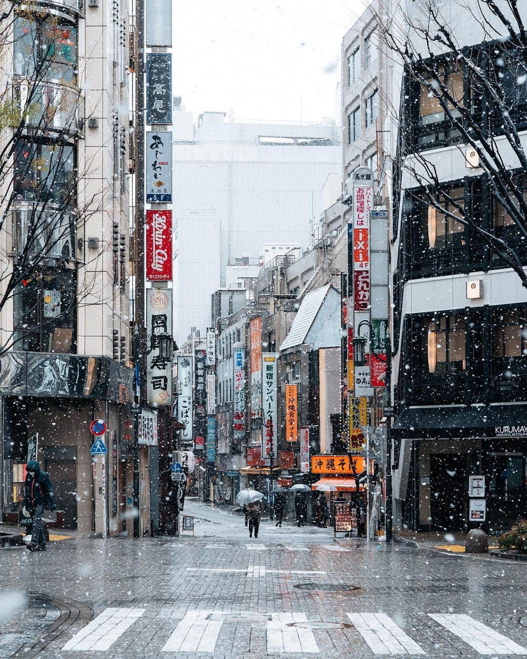 山口功貴さんのインスタグラム写真 - (山口功貴Instagram)「The time it snowed in Tokyo despite being spring🌨️」1月25日 10時34分 - kohki