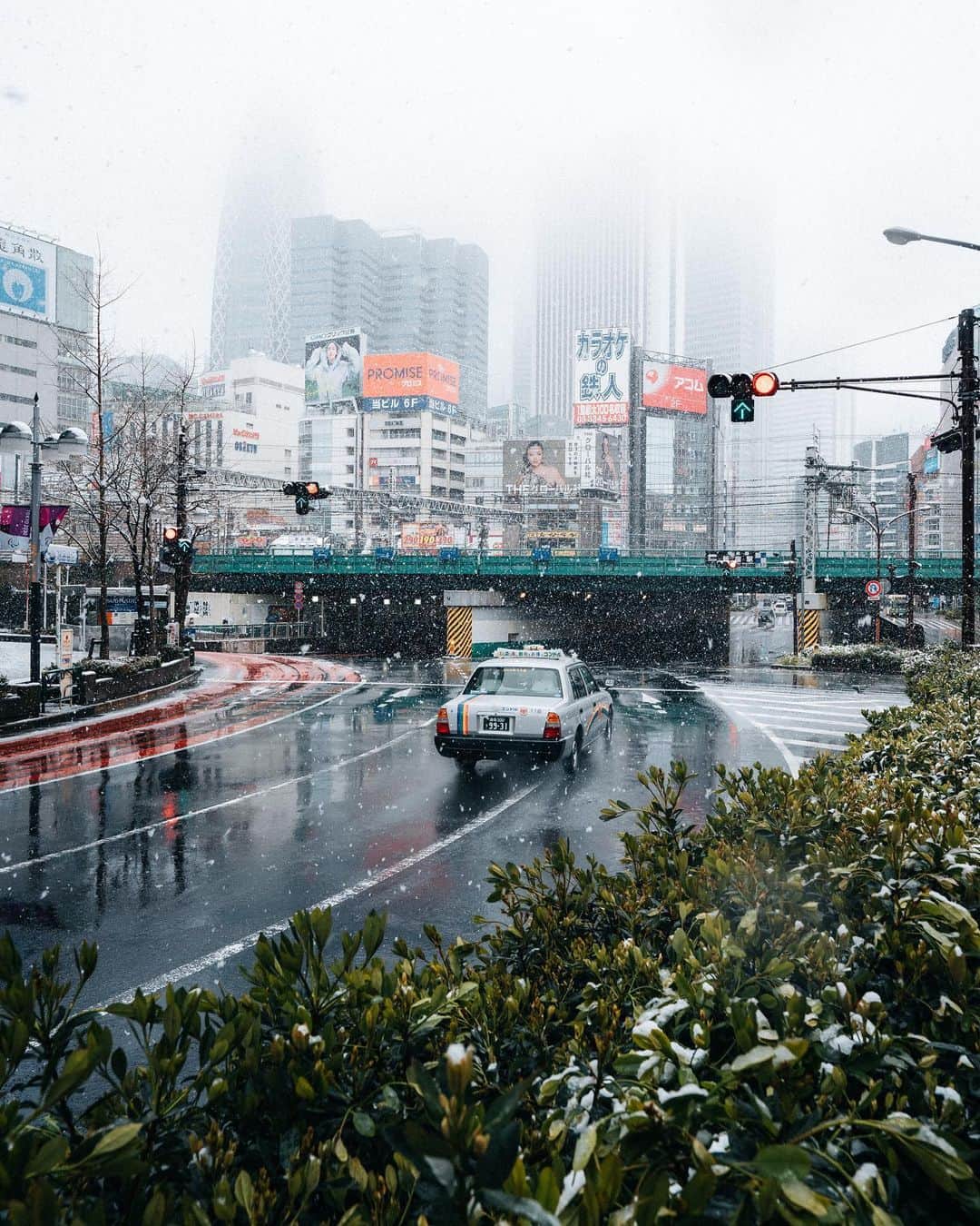山口功貴さんのインスタグラム写真 - (山口功貴Instagram)「The time it snowed in Tokyo despite being spring🌨️」1月25日 10時34分 - kohki