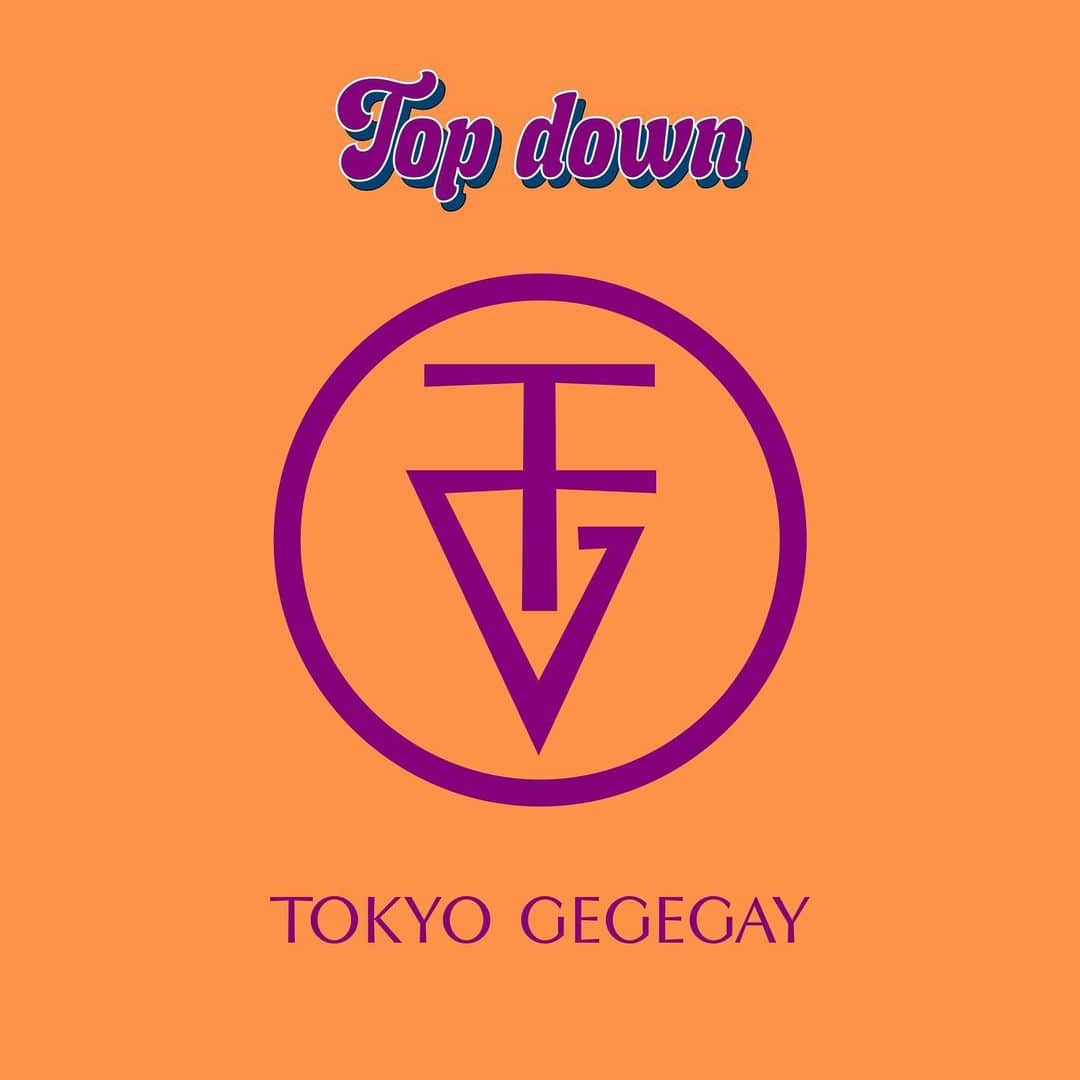 東京ゲゲゲイのインスタグラム：「[2023/1/27(Fri) 0:00 Digital Release!!] TOKYO GEGEGAY - Top down #東京ゲゲゲイ #Topdown」