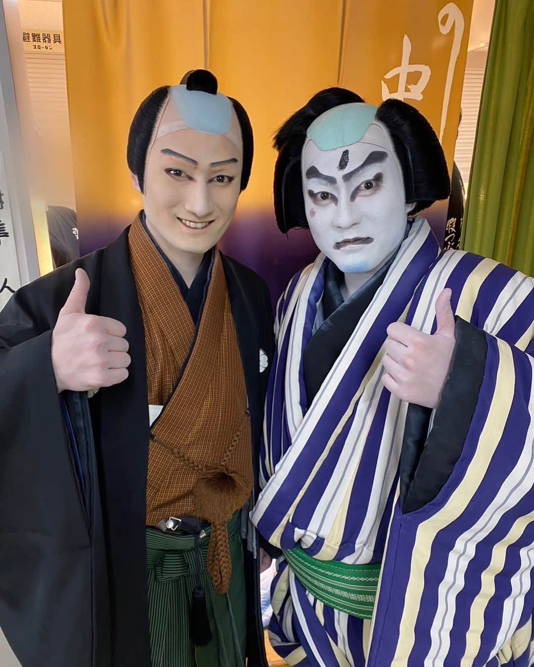 のインスタグラム：「. 新春浅草歌舞伎無事に千穐楽まで勤めることができました！  3年ぶりの浅草！ 　 濡髪と言う大役を頂いて、毎日とても楽しく幸せな一カ月でした！  ご声援くださった皆様ありがとうございました🙇🏻‍♂️  いつか必ず歌舞伎座で！！！」