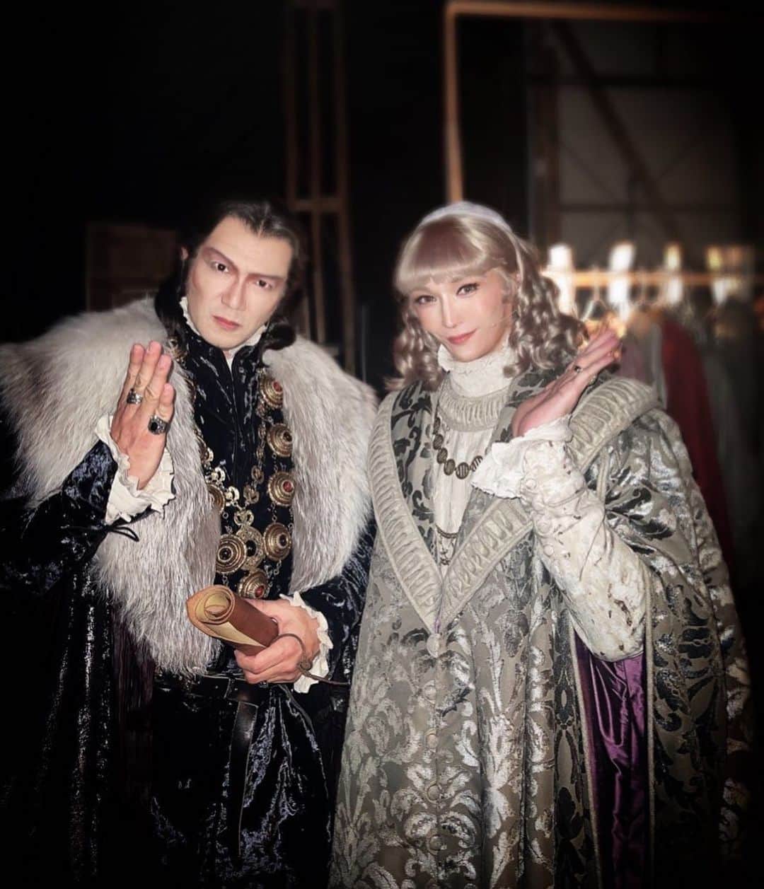 のインスタグラム：「今日は別所さんと✨✨✨スーパー迫力ロドリーゴさんめっちゃ優しく、いつもファンキーで素敵です✨✨❤️ 明日はマチソワよろしくお願い申し上げまふ✨✨✨❤️ #insta」