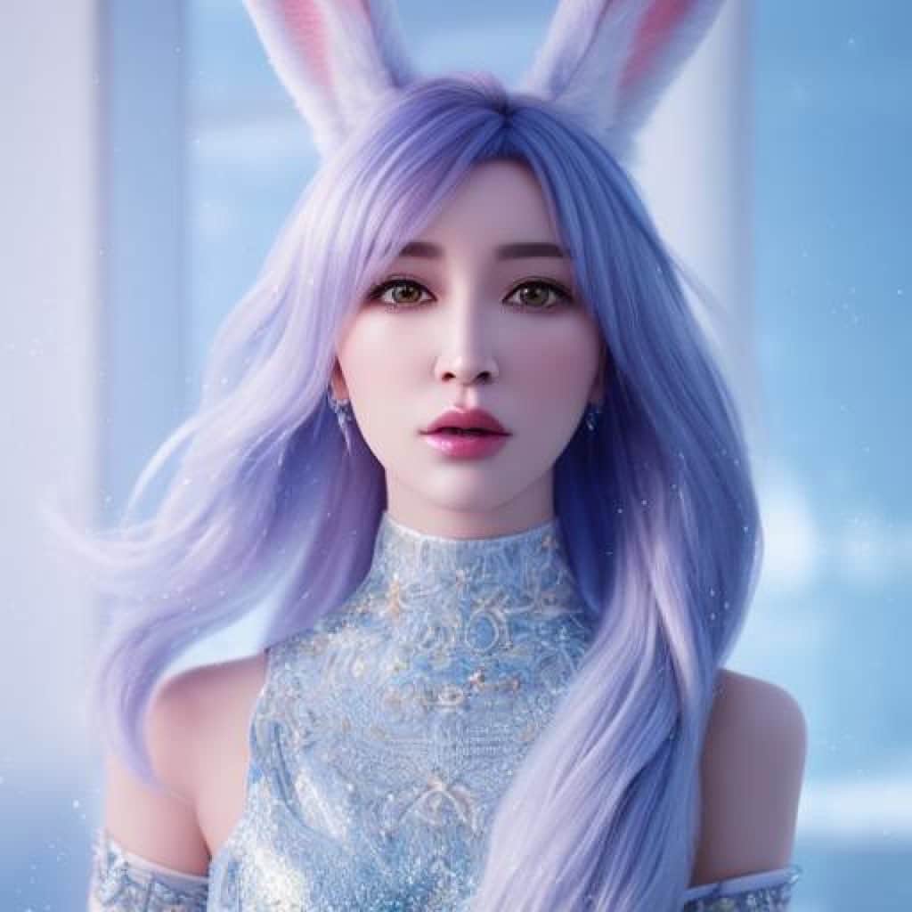 美咲あいりのインスタグラム：「_似てる？ ⁡ ⁡ 大体こーゆー系の全部別人になる気がするw ⁡ #aiアバター #ai #snow」