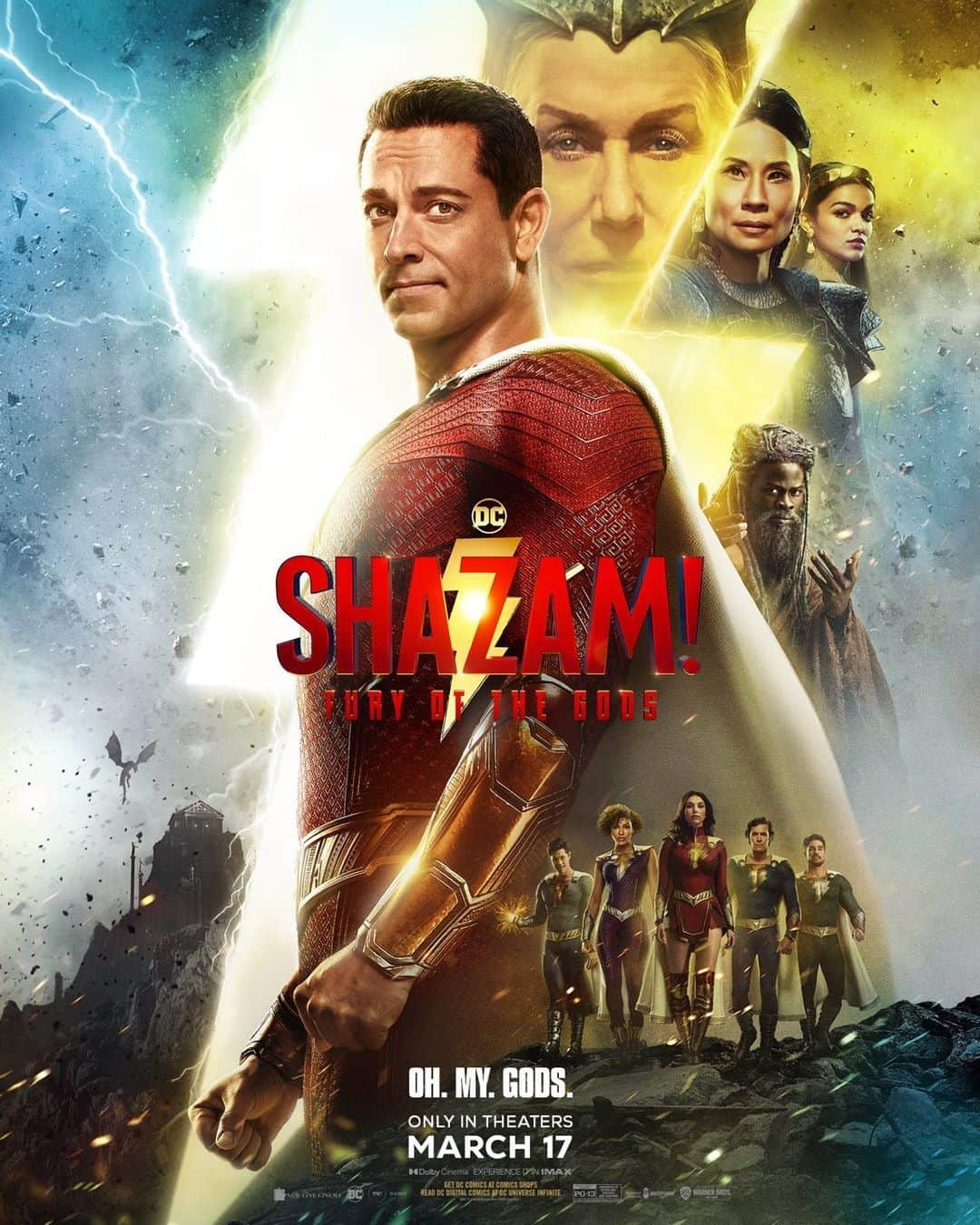 ジャイモン・フンスーさんのインスタグラム写真 - (ジャイモン・フンスーInstagram)「OH. MY. GODS. #ShazamMovie TRAILER TOMORROW.」1月26日 3時47分 - djimon_hounsou